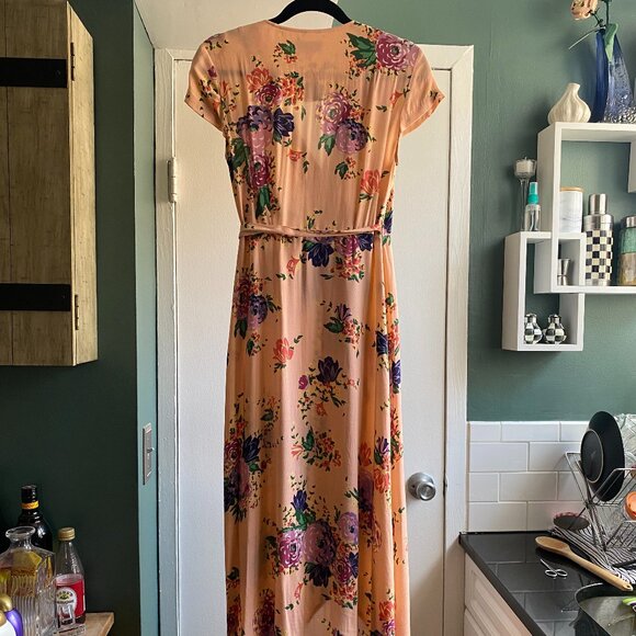 & Other Stories Midi Wrap Dress, Size 4 - Picture 10 of 13